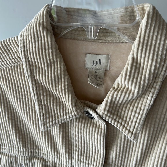 J Jill size M cream jacket - Picture 2 of 7